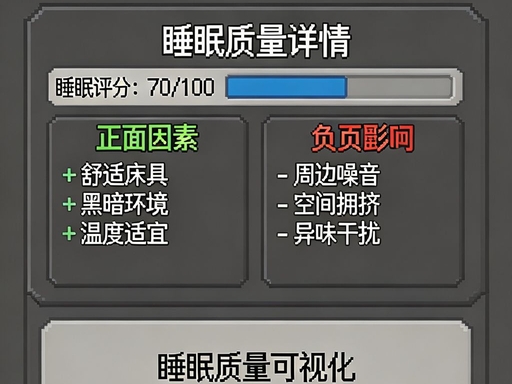 睡眠质量可视化 Sleep Quality Visualization