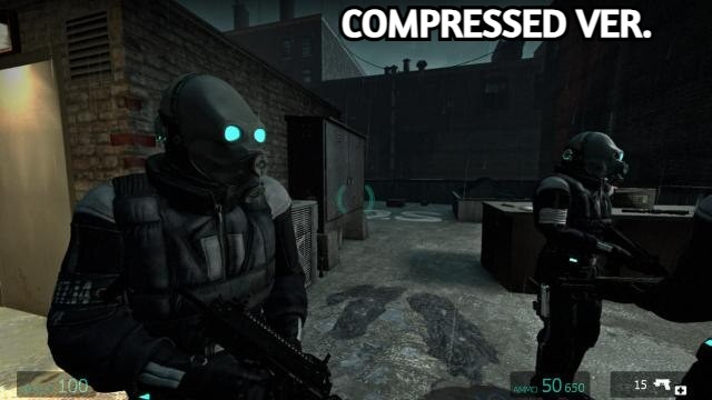HL:A Uprising Metrocops (l4d1 survivors) - Compressed Version