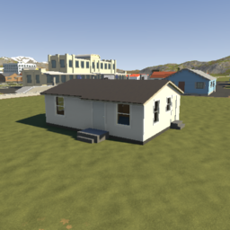 1950s 2 bedroom prefab house (unfurnished)