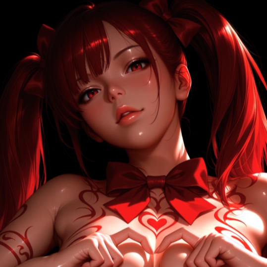 Girl | Dark Background | Dark & Colored Versions | 4K