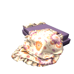 Messy Teen Bed- V7