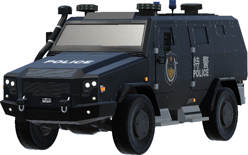 Chinese police car livery (Bastion)