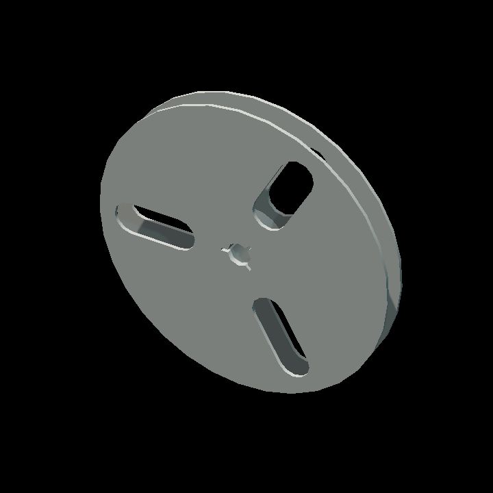 Film reel vertical