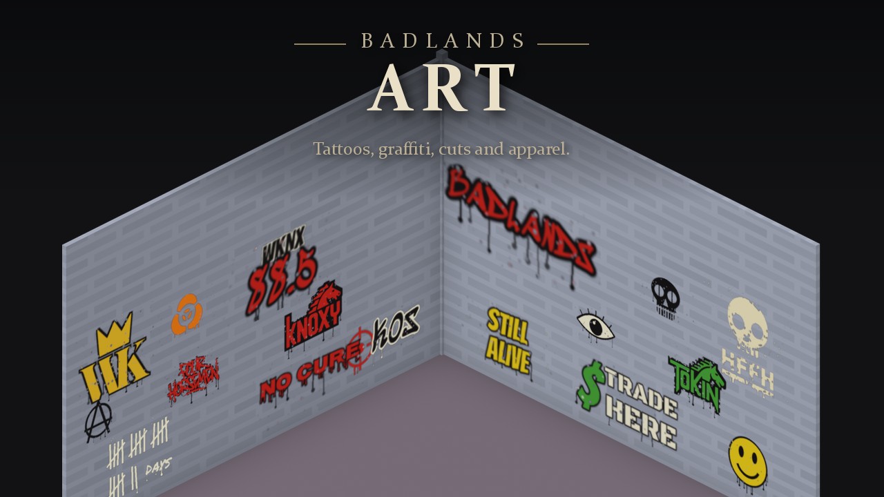 BADLANDS Art