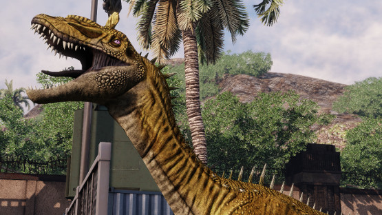 Golden Cryolophosaurus (Winter 2016)