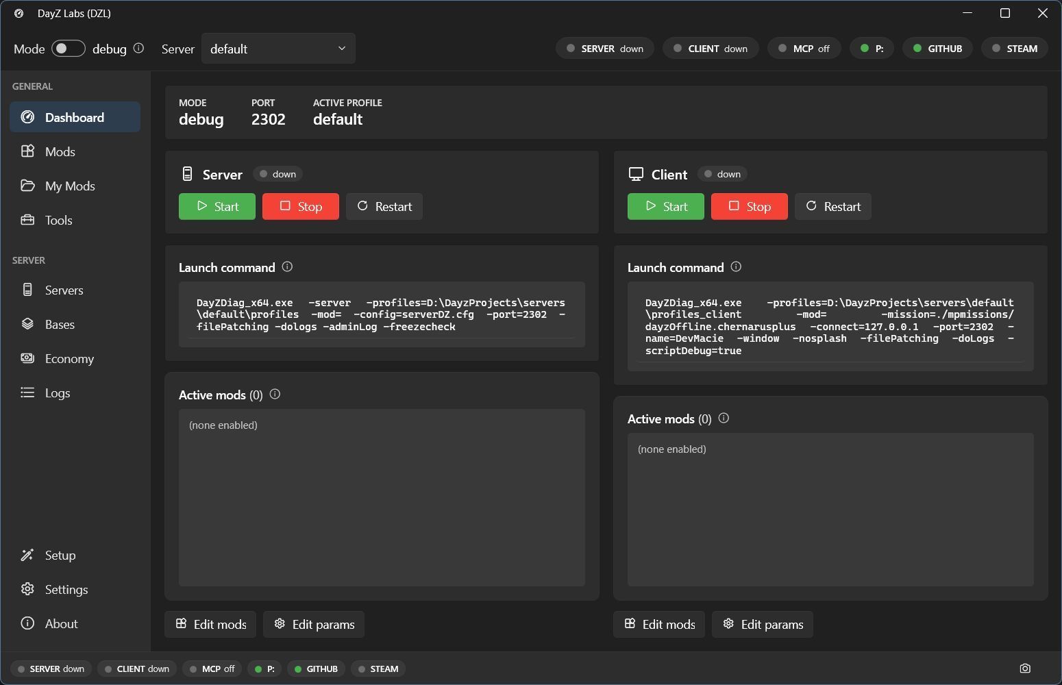 DayZ Labs ( Dev Tool )
