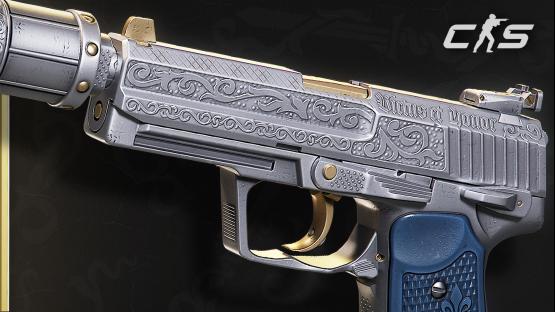 USP-S | Shining Armor (Blue)