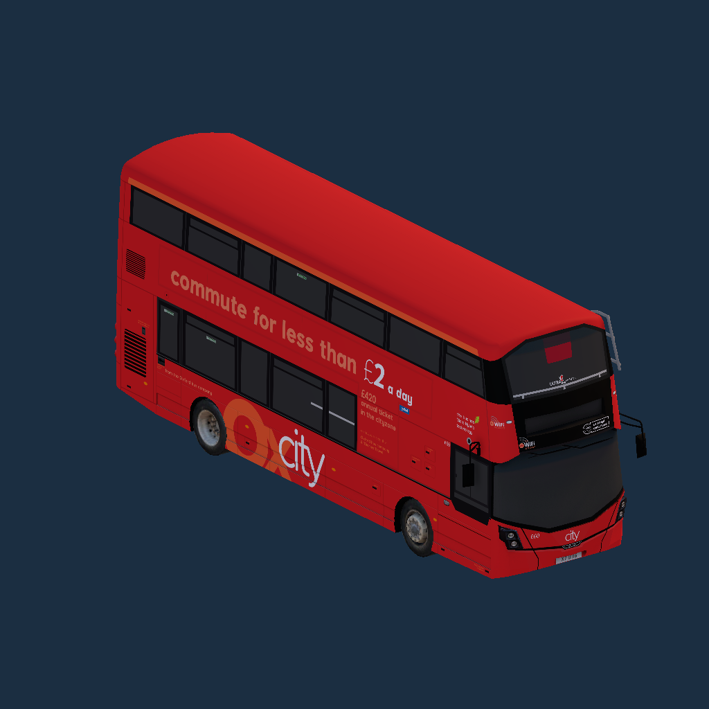 Oxford Bus Company City Wright StreetDeck