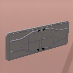Folding Table (Folded)