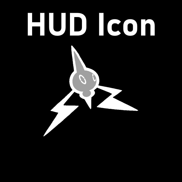 Pokemon X & Y - Rotom HUD Icon (Adrenaline)