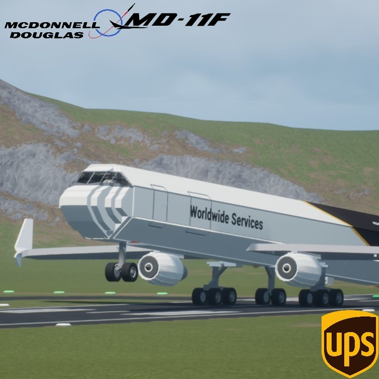 Softbody AIR LINER McDonnell Douglas MD-11F United Parcel Service