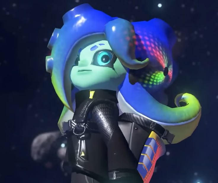 R-18 Octoling (Splatoon) Moon
