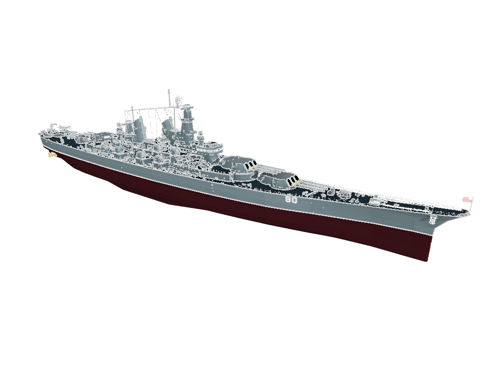 USN BB-80 “洛斯苏埃诺斯”