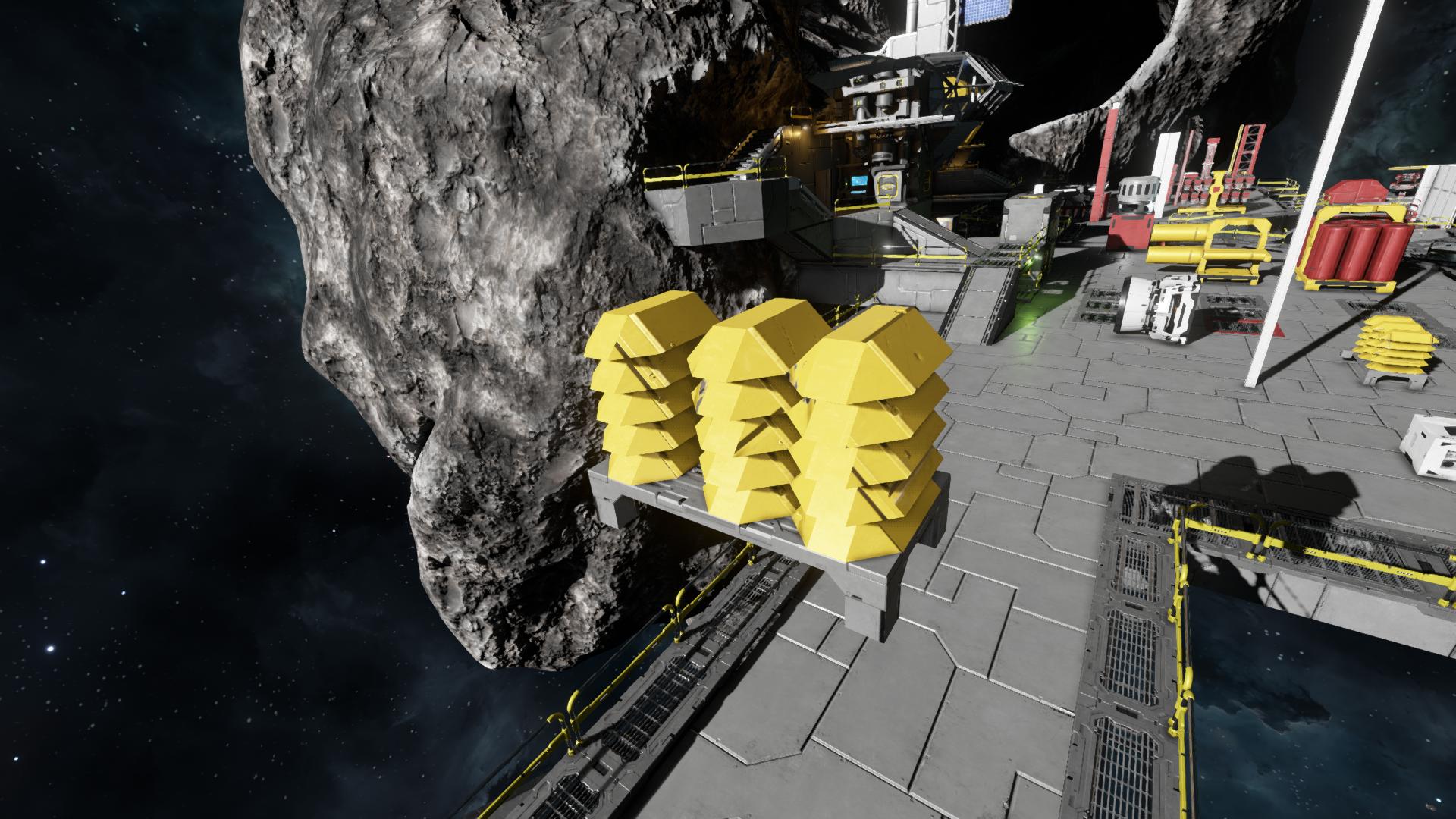 Ingot Rack - Gold