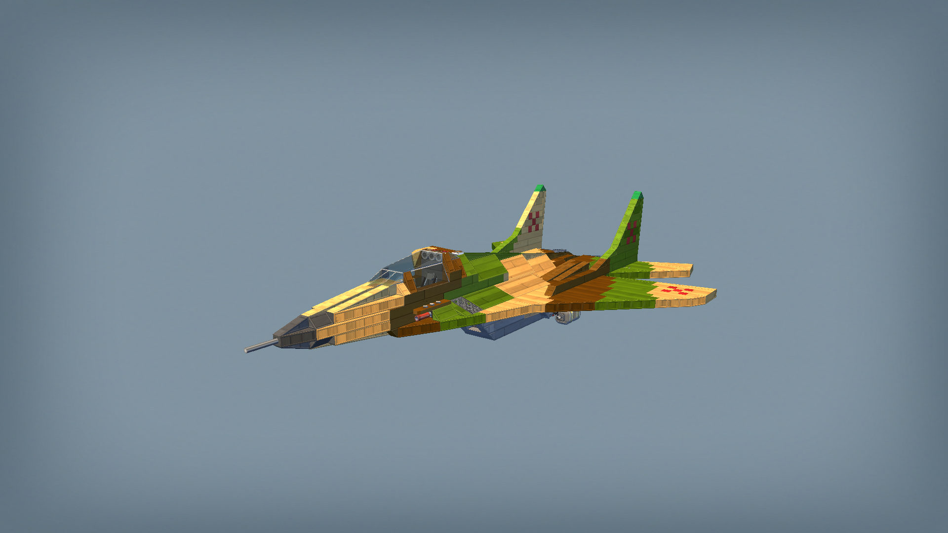 Jet fighter 05 (camouflage 2)