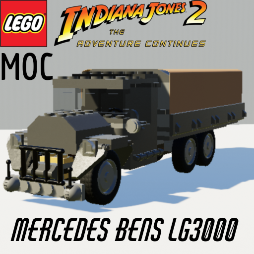 LEGO® Indiana Jones The Adventure Continues™  Mercedes-Benz LG 3000 MOC