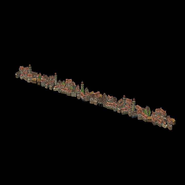 Overworld streets - straight dblewide 4