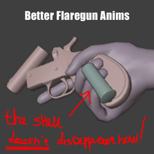 Better Flaregun Anims