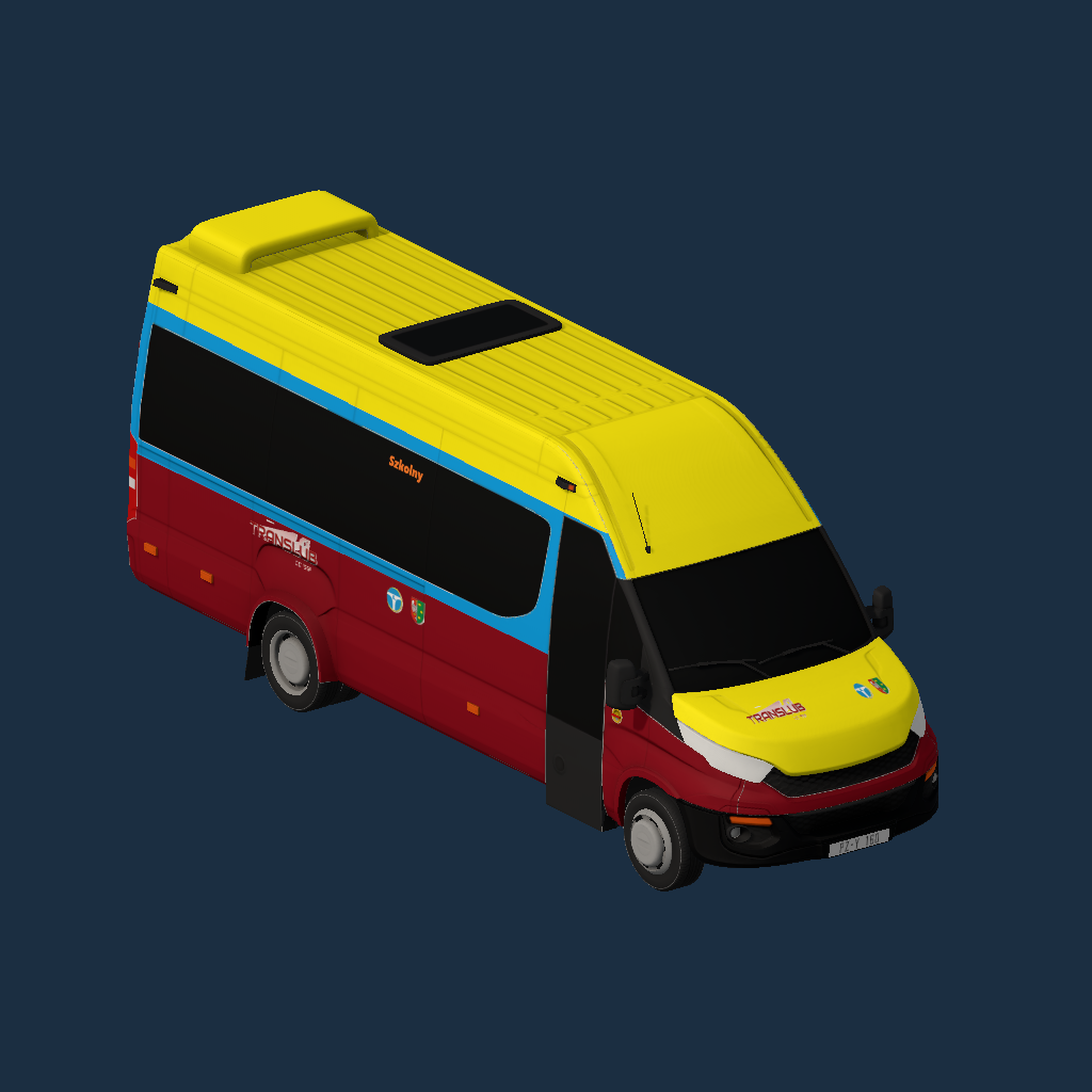 Iveco Daily translub lubon 2025 szkolny