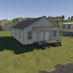 small duplex house (unfurnished)