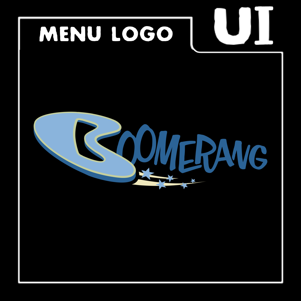 Boomerang Menu Logo (R.I.P. 2000-2015)