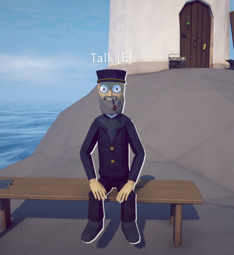 Steam community screenshot of the first How to Fish boss trophy