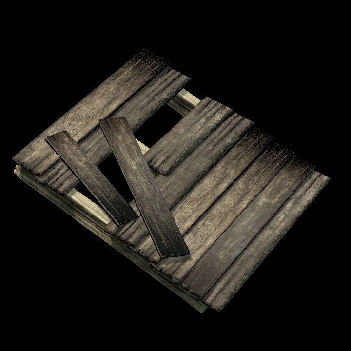 wooden roof #2 B