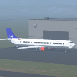 Softbody AIR LINER Airbus A330 SAS Airlines With Realistic Cabin
