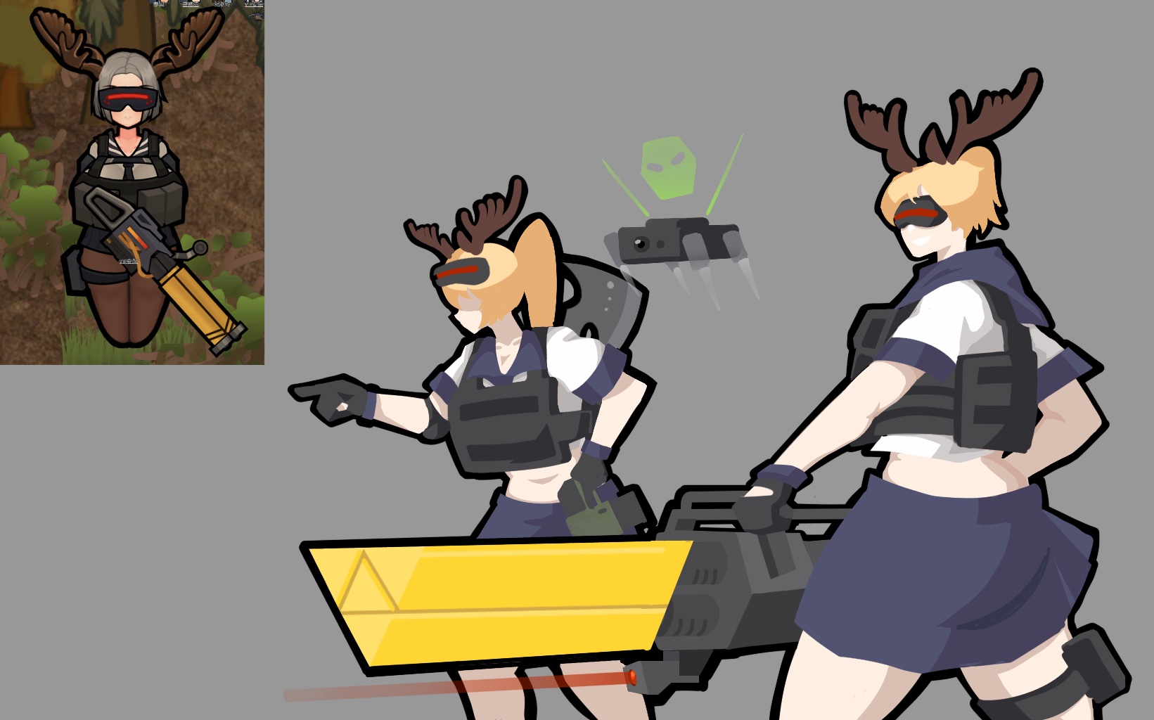 更多驯鹿服装/More Moosesian race apparel