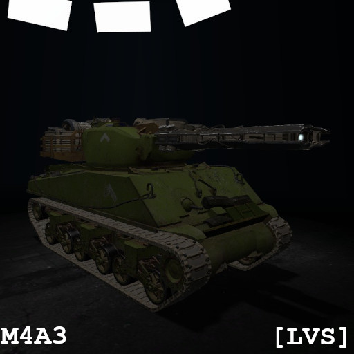 [LVS] M4A3 RailCannon
