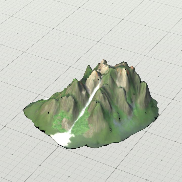 green mountain peaks