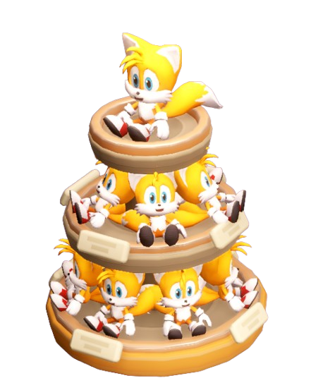 Tails Plushie Stand