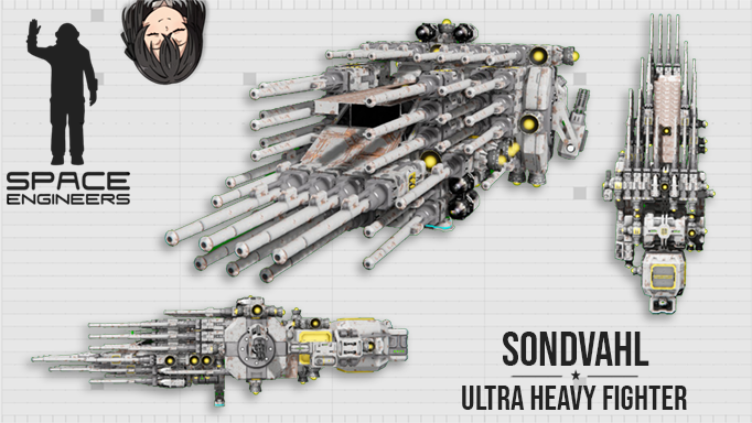 Sondvahl Ultra Heavy Fighter Ship Interceptor Drone