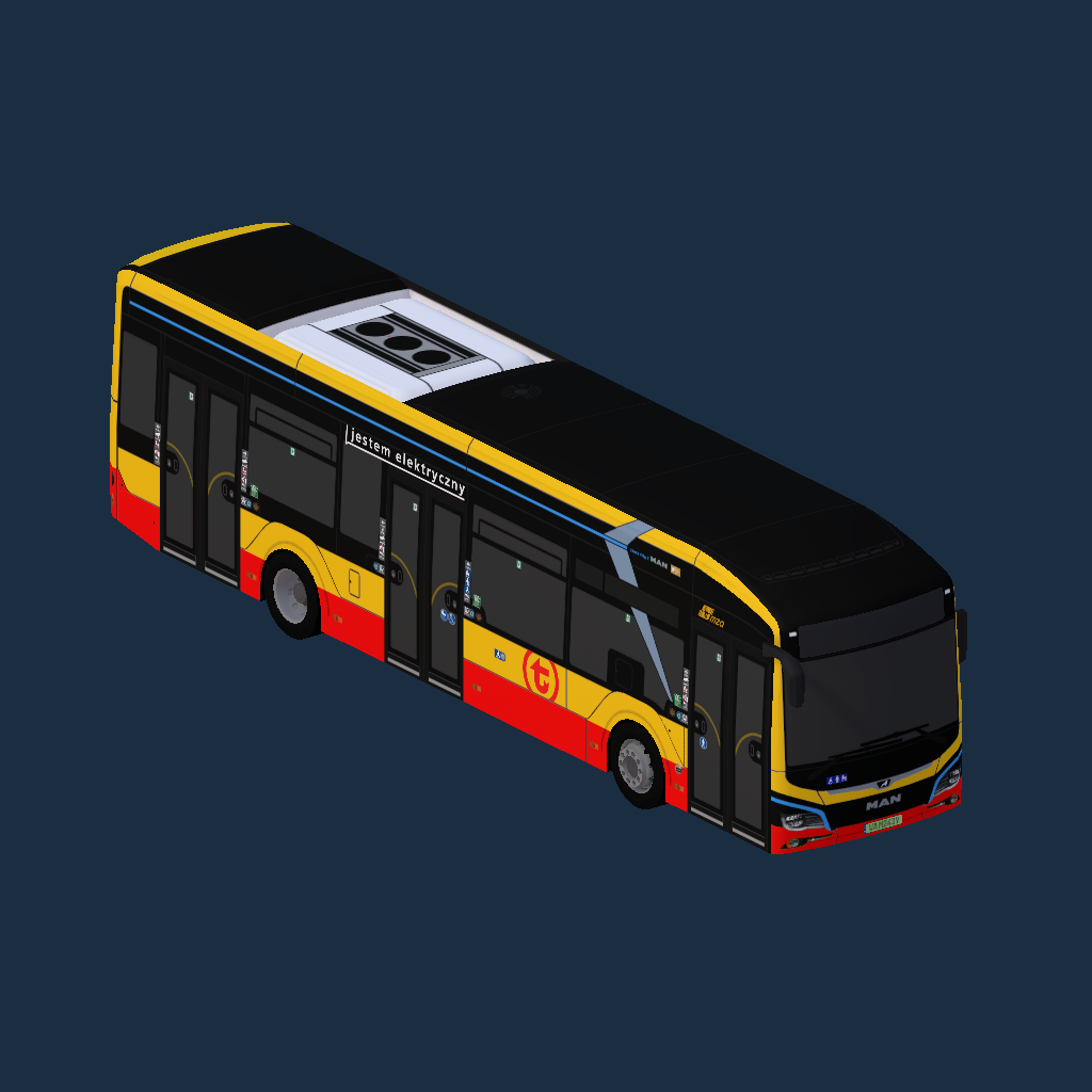 Man Lion's City 12E MZA Warszawa z 2021r.