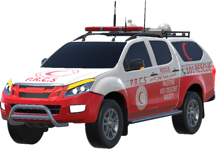 Shogun P.R.C.S Design (Palestine Red Crescent Society) preview
