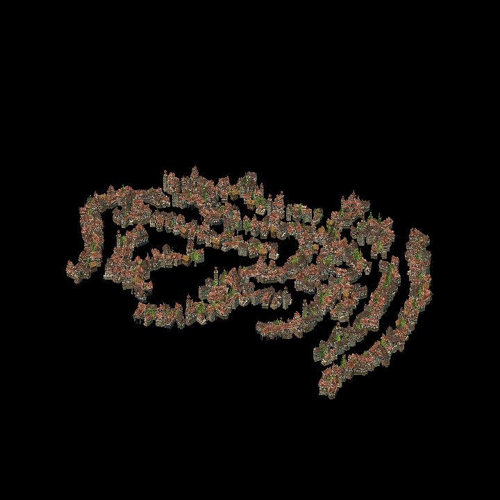 Overworld streets - premade city dense