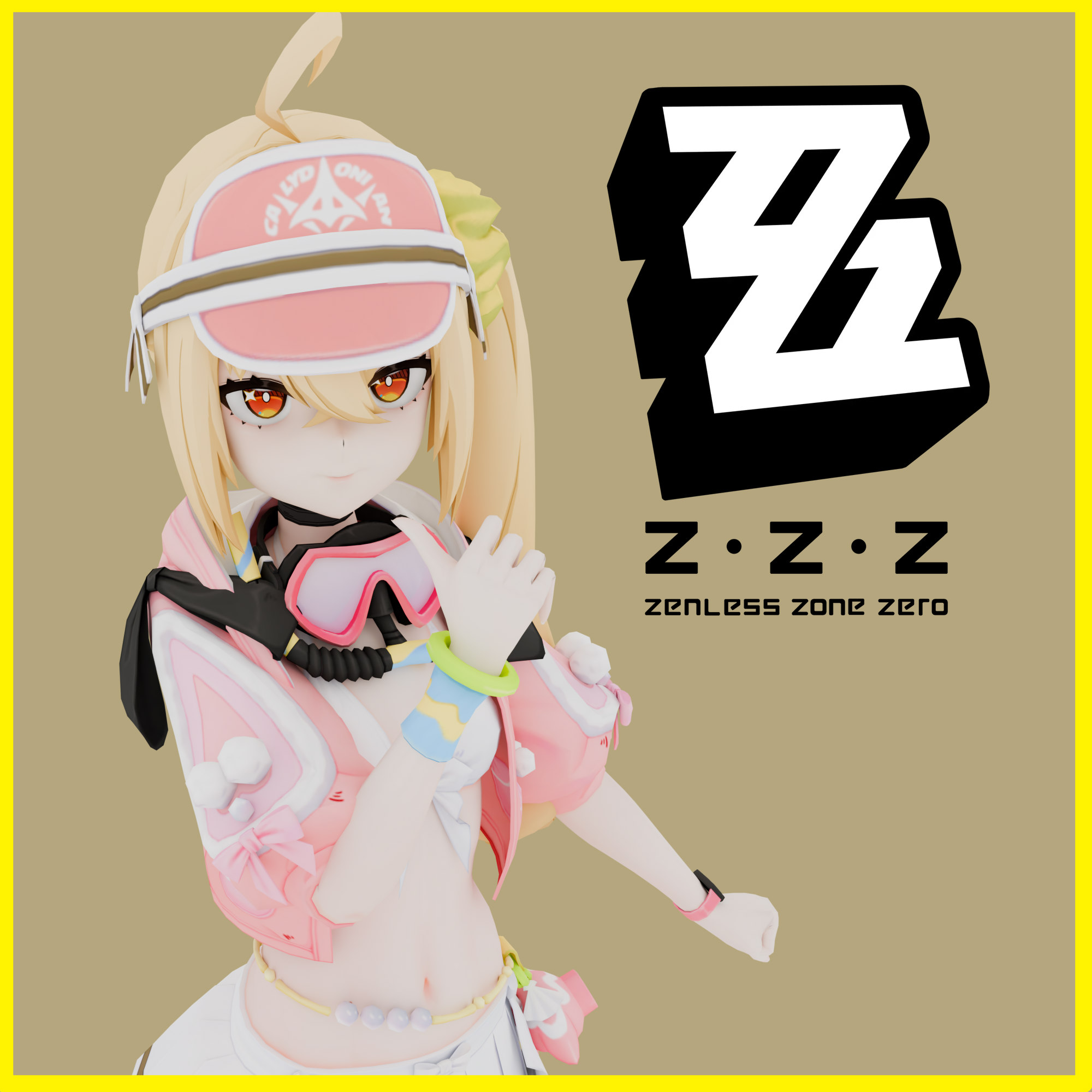 Zenless Zone Zero - Luciana Auxesis Theodoro de Montefio - Princess on Holiday (PM & NPCs)
