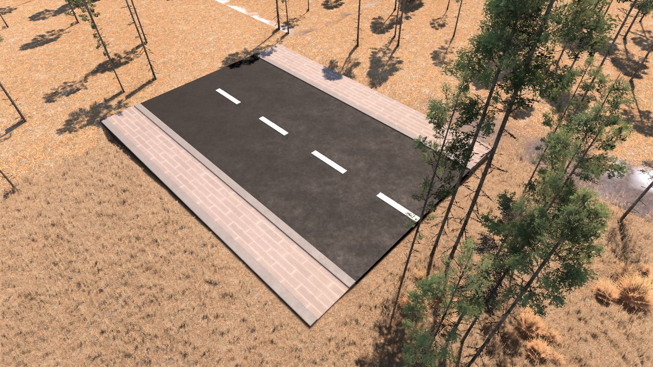 Flat Street with sideways
