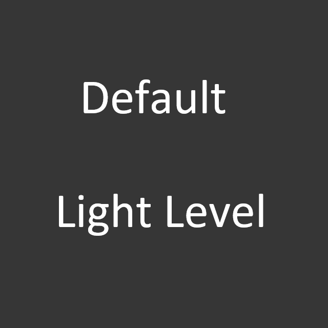 DefaultLightLevel