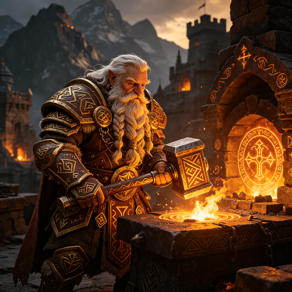 符文铁匠大师 - Dwarf Runemaster