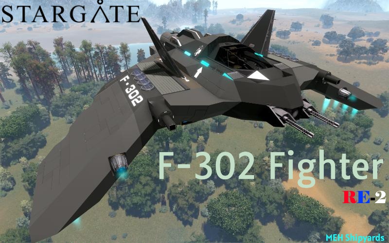 Stargate F-302 Fighter - RE2