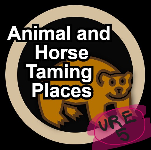 Animal and Horse Taming Places (URE5)