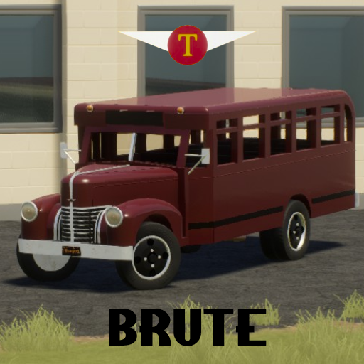 Troubadour brute 2-ton 1940 bus