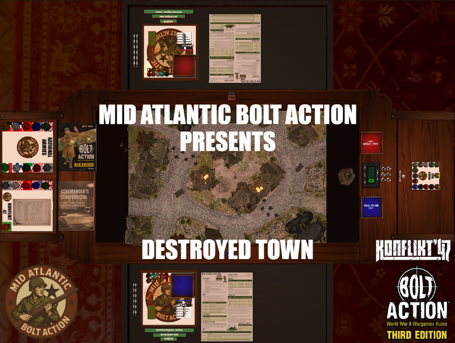 Mid Atlantic Bolt Action Destroyed Town