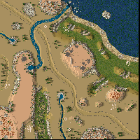 Coast Near The Mountains