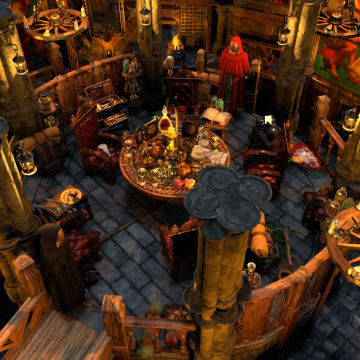 LOOT FEAST // safe house, secret place for adventurers, 23x14