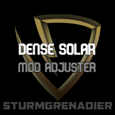 Isy's Dense Solar Panels [Mod Adjuster For SG] preview