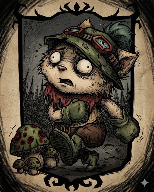 Captain Teemo – Don't Starve Together Mod