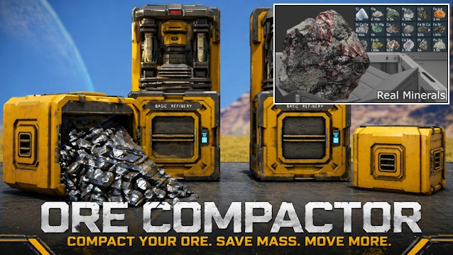 Ore Compactor - Real Minerals Patch preview