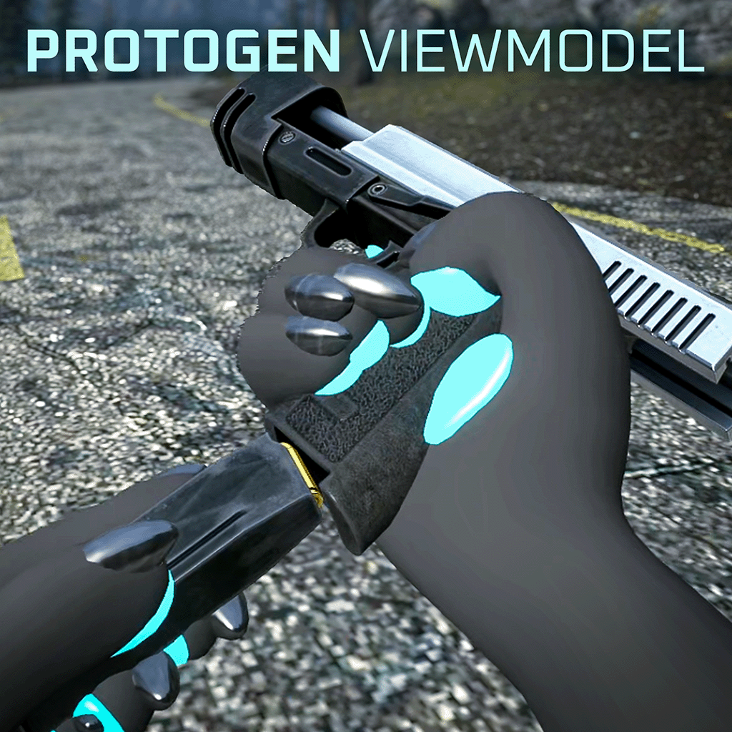 Protogen Viewmodel (EZ2 Animations With Juniez' & Fewes Models)